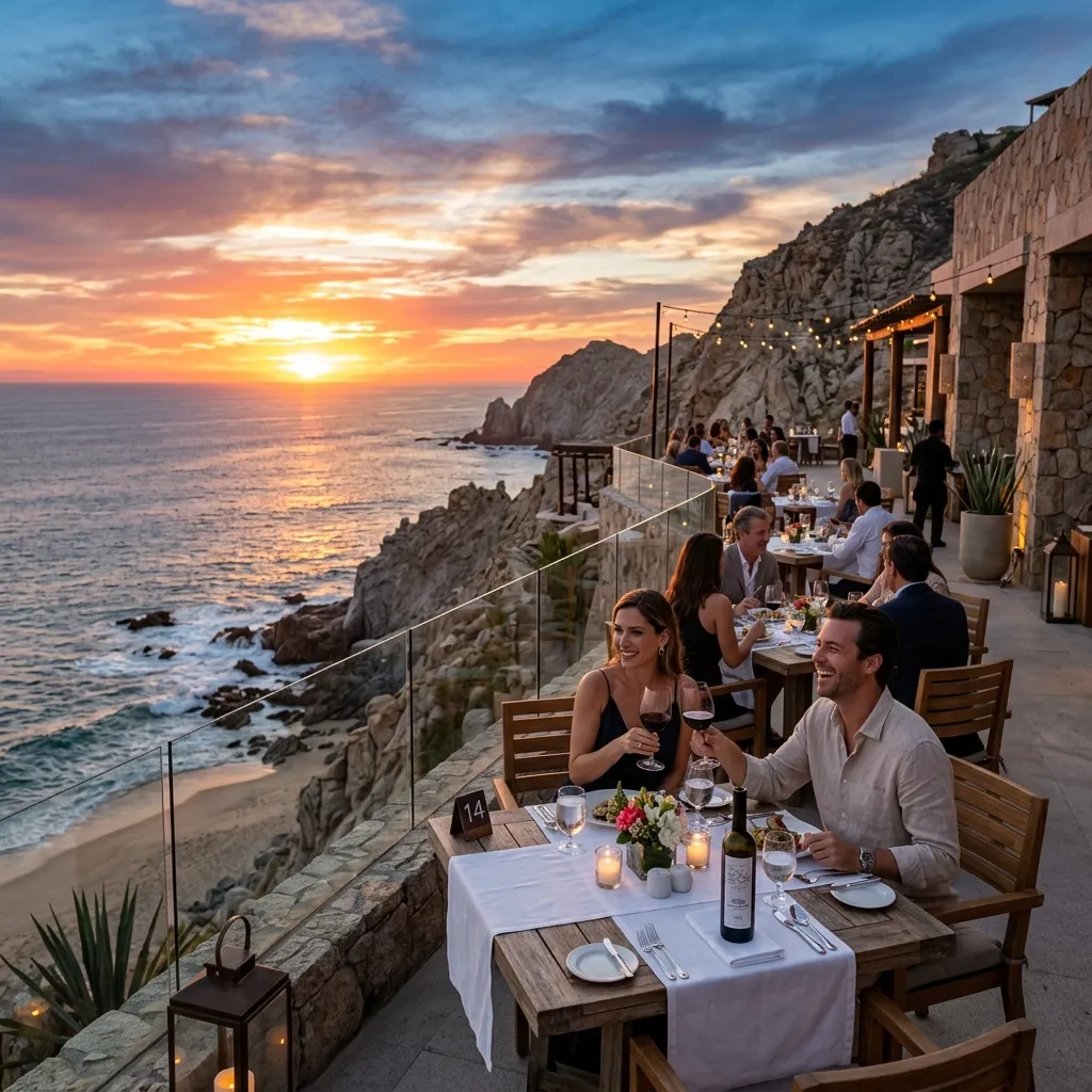 Diners at Siempre (Pueblo Bonito Pacifica)