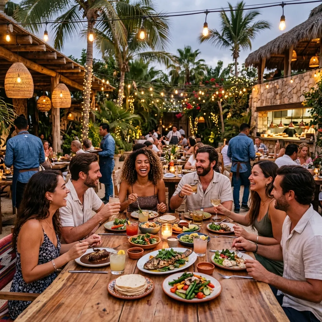 Diners at Acre