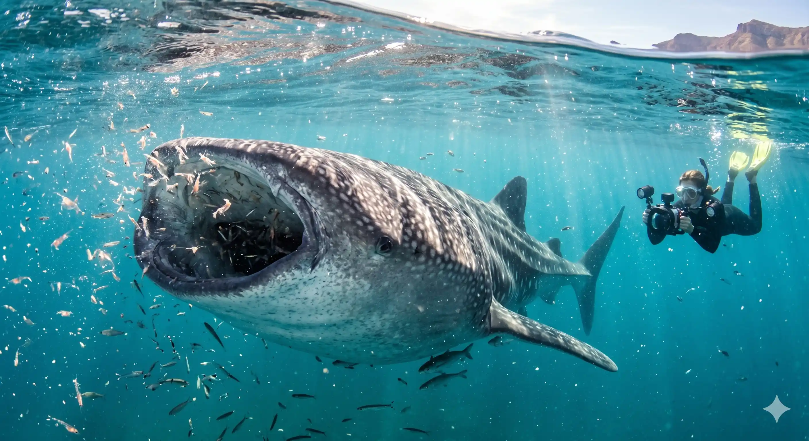 Nado con Tiburón Ballena