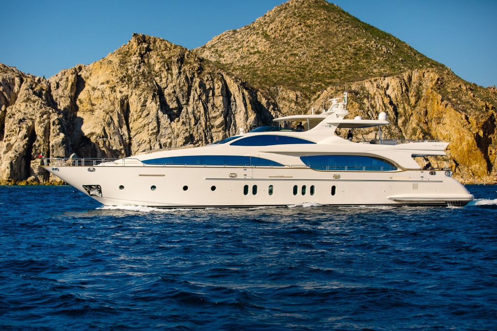 116 Ft Azimut-Benetti Capella Profile at Land’s End Cliffs