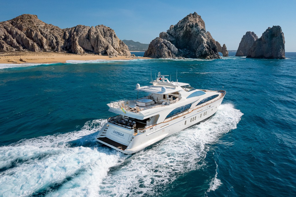 Capella Cruising Past Land's End & Lover's Beach